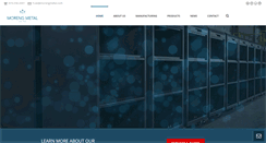 Desktop Screenshot of morengmetal.com