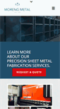 Mobile Screenshot of morengmetal.com
